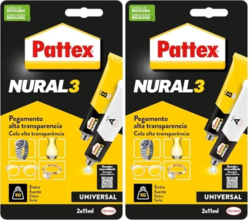 Pattex Nural 3, pegamento multiusos extra fuerte y resistente