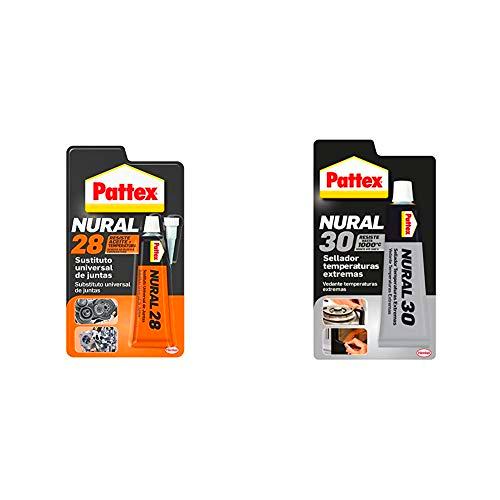 Pattex Nural 28 Sustituto universal de juntas, silicona selladora para  juntas de culata