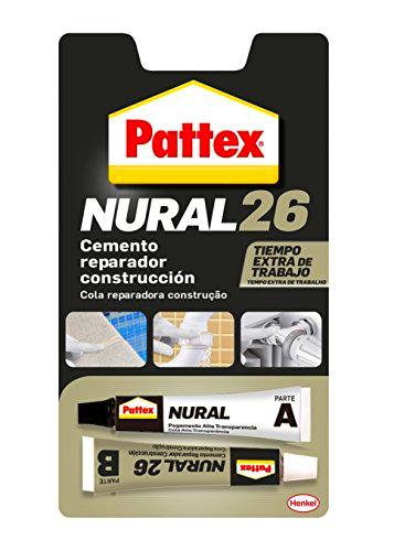 Pattex Nural 26, cemento reparador de construcción, 22 ml